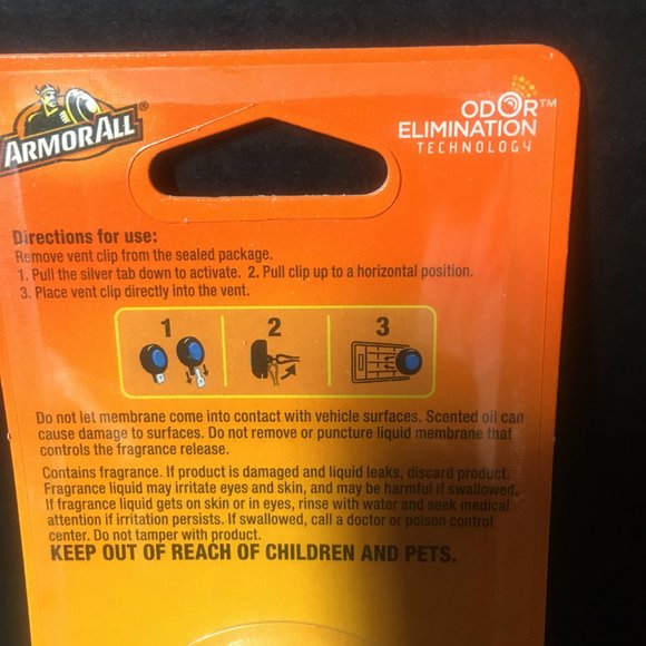 ArmorAll Essential Blends Car Air Vent Clips 4pack - Picture 6 of 7